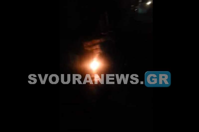 Μετανάστες έβαλαν φωτιά κοντά στα ΚΤΕΛ Καστοριάς για να ζεσταθούν (Βίντεο)