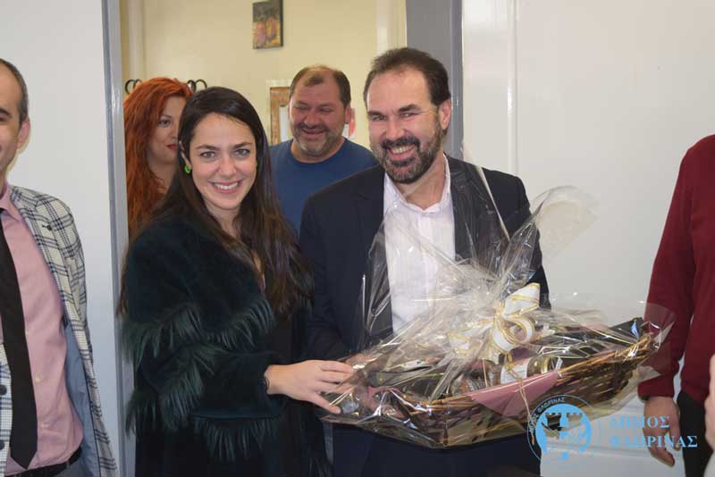 Με την Υφυπουργό Εργασίας Δόμνα Μιχαηλίδου συναντήθηκε ο Δήμαρχος Φλώρινας Βασίλης Γιαννάκης