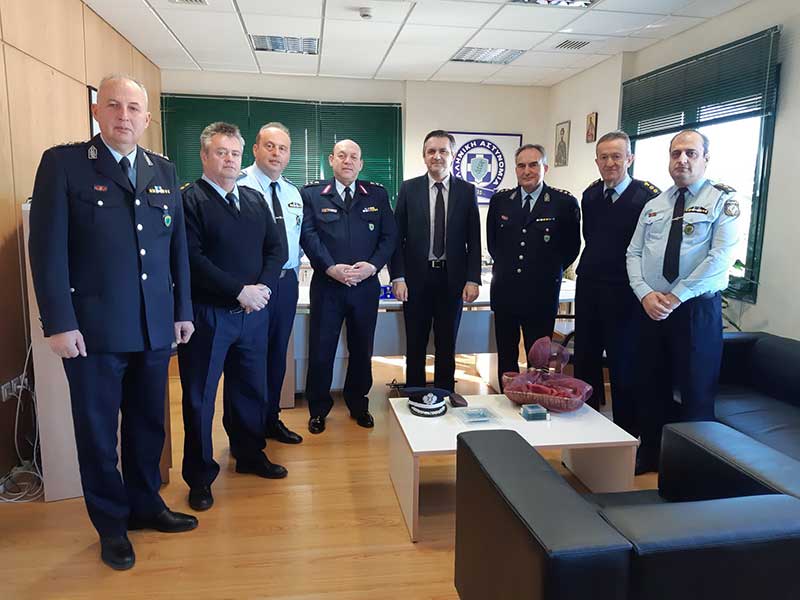 Σύσκεψη στη Γενική Περιφερειακή Αστυνομική Διεύθυνση  με τον Περιφερειάρχη  για θέματα ασφάλειας των πολιτών