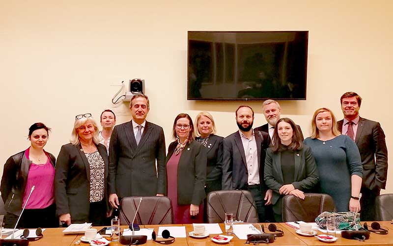 Στάθης Κωνσταντινίδης: “Συνάντηση της ελληνικής Κοινοβουλευτικής Επιτροπής με την αντίστοιχη σουηδική με θέμα το μεταναστευτικό/προσφυγικό”