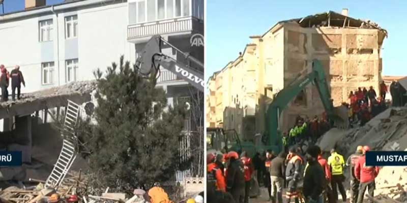Τρόμος από τον σεισμό στην Τουρκία: 21 νεκροί, αγωνία για 38 εγκλωβισμένους- 1.070 τραυματίες