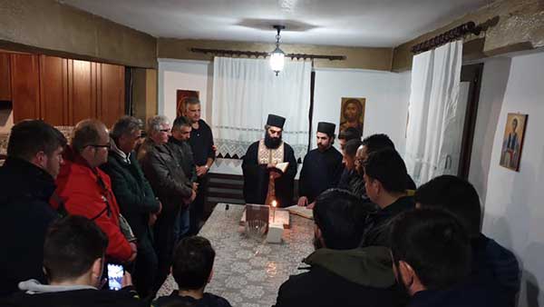 Κοπή πίτας από τους καβαλάρηδες του Κρόκου στη Ζάβορδα