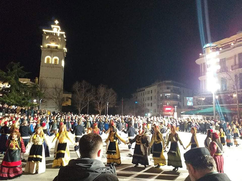 Σήμερα γλέντι και χορός με τον Φανό Αριστοτέλη! Παρουσίαση του Πολιτιστικού Συλλόγου “Μαρκίδες Πούλιου” φιλοξενούμενου του Φανού Αριστοτέλης