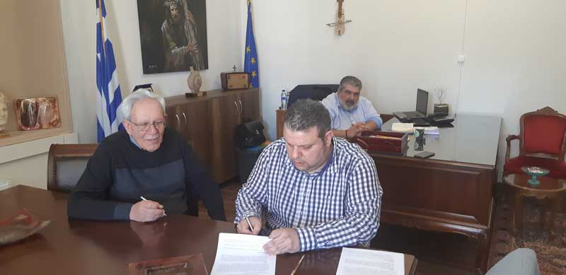 Υπογραφή σύμβασης για το έργο με τίτλο: «Αναβάθμιση ΕΕΛ Πτολεμαΐδας» από την Δημοτική Επιχείρηση Ύδρευσης Αποχέτευσης Εορδαίας