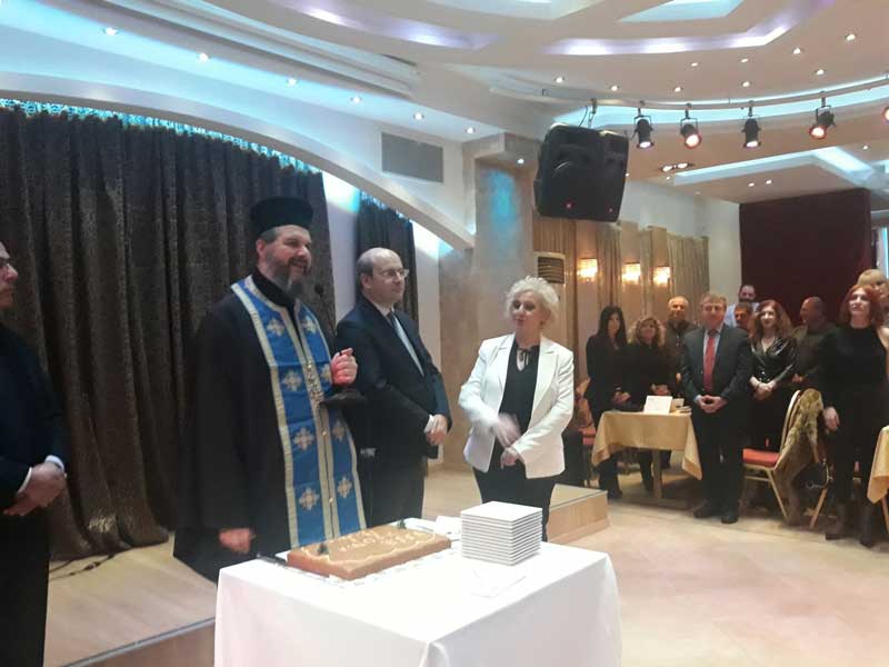 Κοπή πίτας της Δημοτικής Τοπικής Οργάνωσης ΝΔ Εορδαίας με προσκεκλημένο τον Υπουργό Περιβάλλοντος και Ενέργειας Κωστή Χατζηδάκη