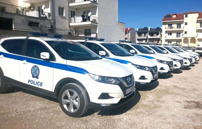 Ενισχύθηκε η Αστυνομική Διεύθυνση Φλώρινας με την παραλαβή 8 νέων οχημάτων