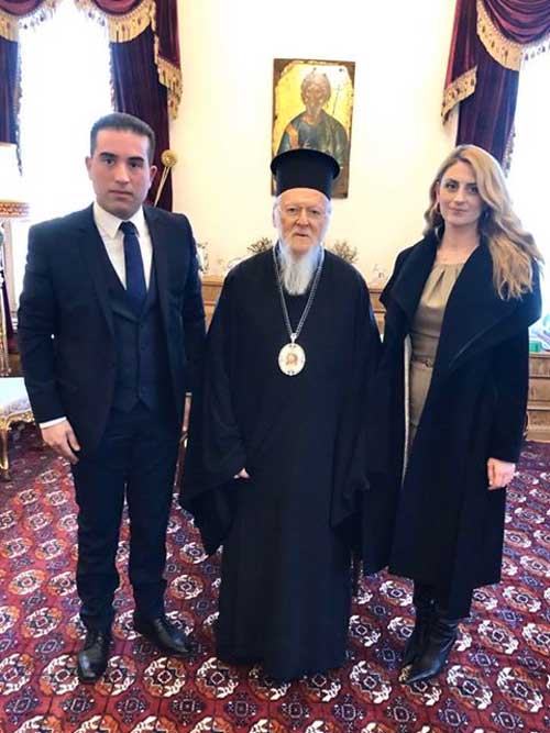Επίσκεψη του Χάρη Κατανα στον Οικουμενικό Πατριάρχη κ.κ. Βαρθολομαίο