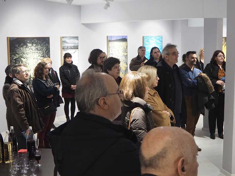 Πραγματοποιήθηκαν τα εγκαίνια της έκθεσης ζωγραφικής του Σωτήρη Λιούκρα στο Μουσείο Τεχνών Κοζάνης