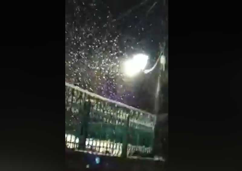Χιονόπτωση σε εξέλιξη και στο Νυμφαίο