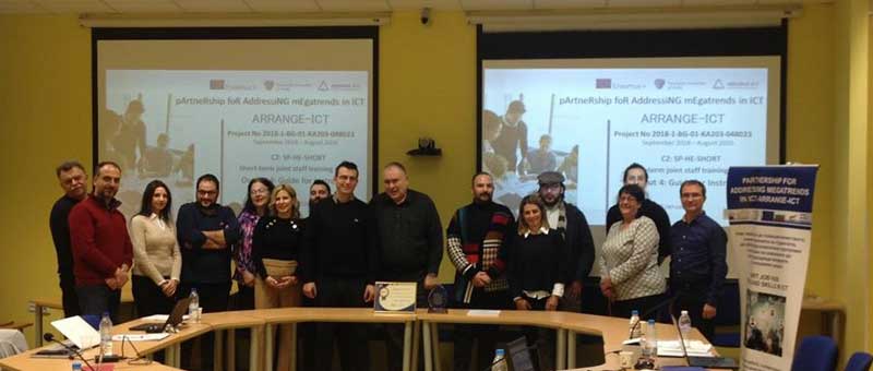 Πανεπιστήμιο Δυτικής Μακεδονίας-Πρώτο βραβείο ποιότητας για το ερευνητικό έργο ARRANGE-ICT: pArtneRship foR AddressiNG mEgatrends in στο πλαίσιο των προγραμμάτων Erasmus+ για τις στρατηγικές συμπράξεις