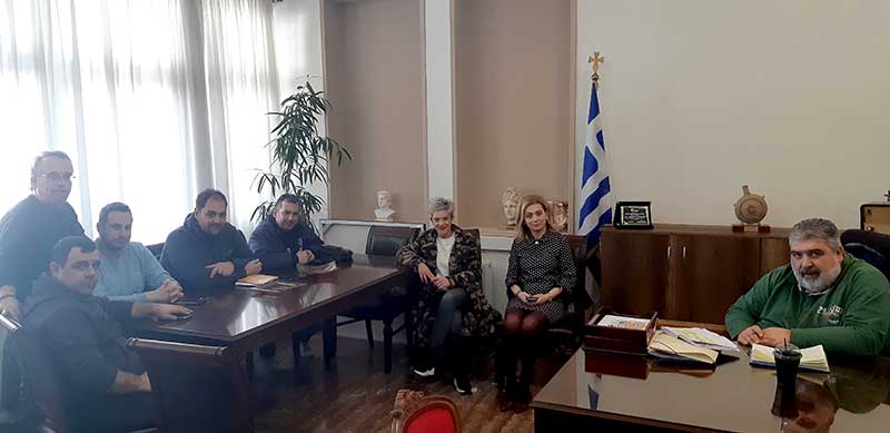 Συνάντηση Δημάρχου Εορδαίας Παναγιώτη Πλακεντά με το Δ.Σ. του Εμπορικού Συλλόγου Πτολεμαΐδας