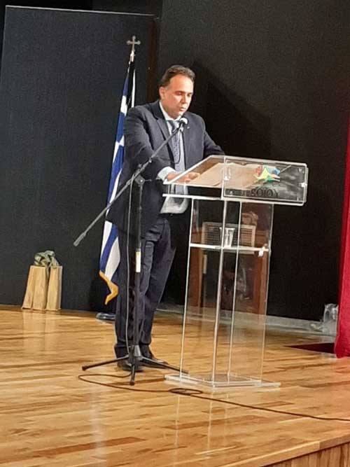 Η ομιλία του προέδρου του Επιμελητηρίου Κοζάνης, Νίκου Σαρρή, στην εκδήλωση εορτασμού των 100 χρόνων από την ίδρυση του Επιμελητηρίου και στην κοπή βασιλόπιτας στο Δήμο Βοΐου