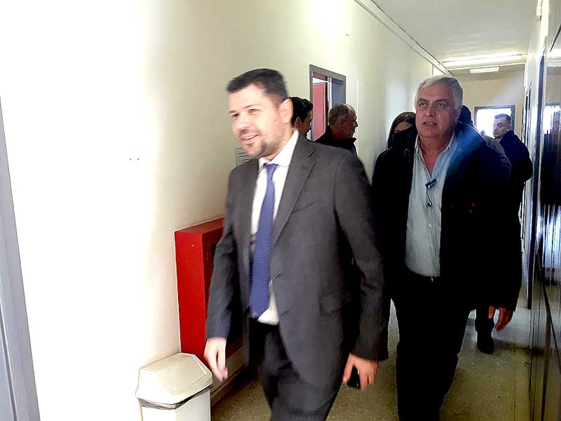 Ο πρόεδρος της ΔΕΗ Γιώργος Στάσσης στο Νότιο Πεδίο