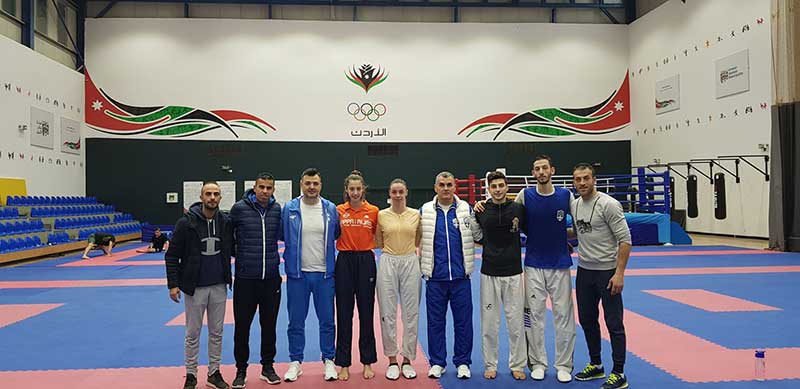 Ανεβάζει… στροφές, ενόψει Μιλάνου, η προολυμπιακή ομάδα Taekwondo στην Ιορδανία