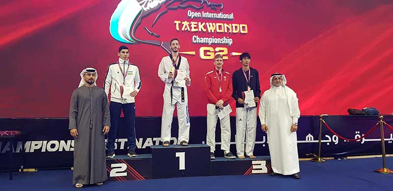 Χρυσός ο Απόστολος Τεληκωστόγλου – Στην Κορυφή του G2 Open Taekwondo στην Fujairah στα Ηνωμένα Αραβικά Εμιράτα την Κυριακή 02/02/2020