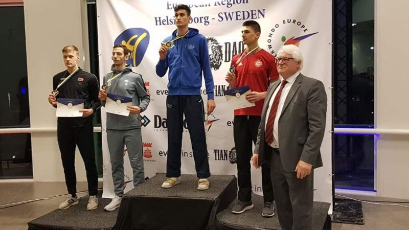 Χάλκινο μετάλλιο ο Τεληκωστόγλου στο Presidents Cup G2 Europe