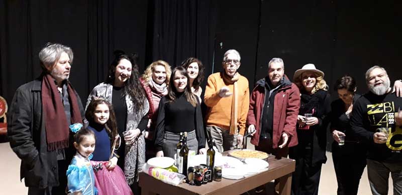 Κοπή πίτας στο Θεατροδρόμιο Κοζάνης