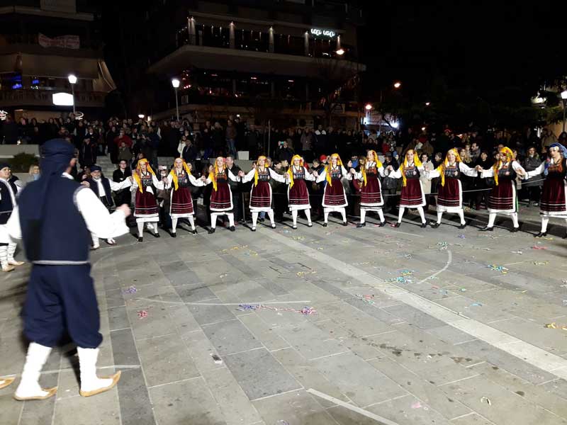 Η μουσική της Θράκης στην κεντρική πλατεία της Κοζάνης