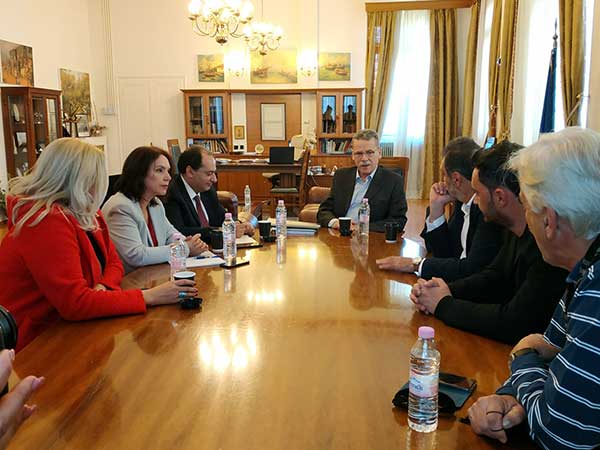 Η κα Καλλιόπη Βέττα και ο κ. Χρήστος Σπίρτζης συναντήθηκαν με δημάρχους της περιφερειακής ενότητας Κοζάνης