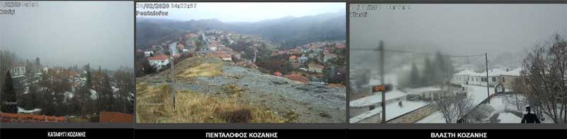 Τσικνοπέμπτη με χιόνια και σε Πεντάλοφο, Καταφύγι και Βλάστη