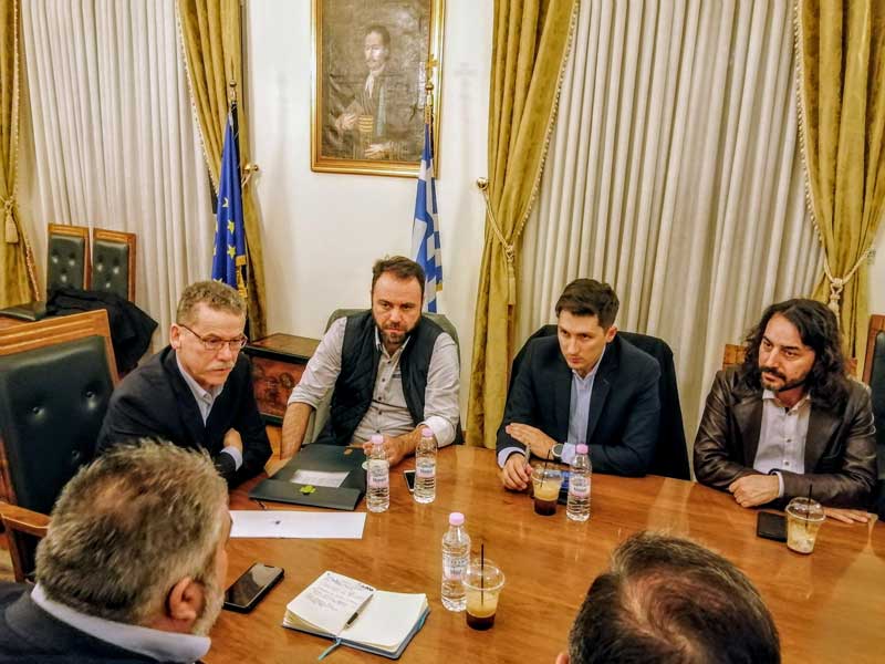 Κοζάνη: Συνάντηση του Εκπροσώπου Τύπου του ΚΙΝΑΛ με τους δημάρχους των Ενεργειακών Δήμων