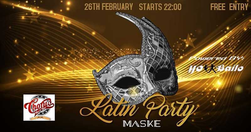 Latin Party Maske by Yo Bailo στο Chorus