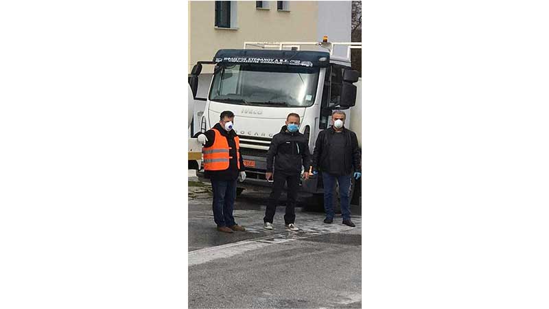 Εορδαία: Απολύμανση χώρων στις κοινότητες του πρώην Δήμου Αγίας Παρασκευής