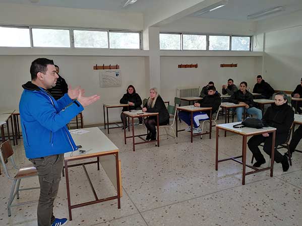 Ενημέρωση για τον κορωνοϊό στην ΕΠΑΣ ΟΑΕΔ Μαθητείας Κοζάνης