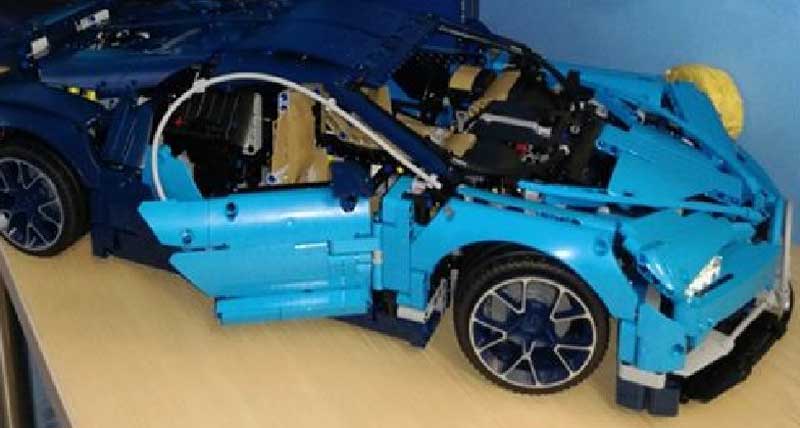 Καστοριά: Έφτιαξαν Lego Bugatti με 3.599 κομμάτια στο “ΚΔΑΠ morfosi”