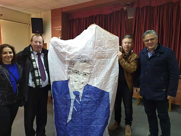 Ο δήμαρχος Βοΐου   Χρήστος Ζευκλής πέταξε με αερόστατο στον Πεντάλοφο