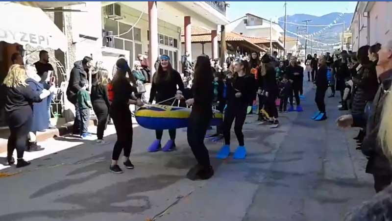 Το Πλατανόρρευμα Σερβίων φωτεινό παράδειγμα για την συνέχιση των αποκριάτικων εκδηλώσεων σε όλο το Νομό Κοζάνης