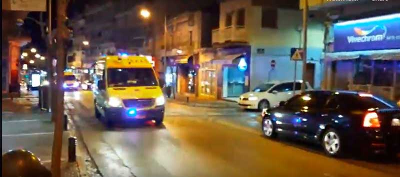Με σειρήνες οι διασώστες του ΕΚΑΒ πέρασαν το δικό τους μήνυμα περνώντας από δρόμους της πόλης