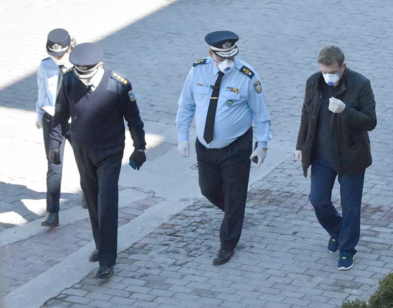 Επίσκεψη του Υπουργού Προστασίας του Πολίτη Μιχάλη Χρυσοχοΐδη στην Γενική Περιφερειακή Αστυνομική Διεύθυνση Δυτικής Μακεδονίας