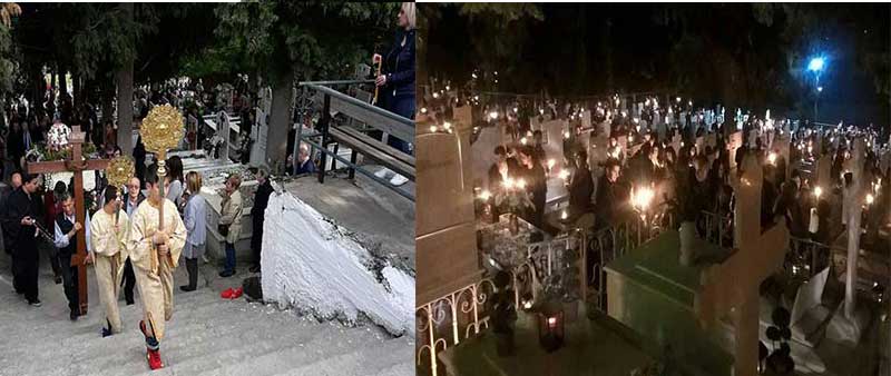 Ούτε η Περιφορά του Επιταφίου θα λάβει χώρα τη Μεγάλη Παρασκευή στα κοιμητήρια της Κοζάνης ούτε η τελετή της Ανάστασης το Μέγα Σάββατο