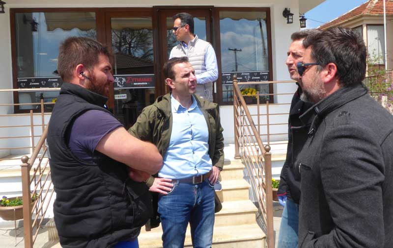 Στη Δ.Ε. Μεσοποταμίας βρέθηκε ο δήμαρχος Καστοριάς Γιάννης Κορεντσίδης