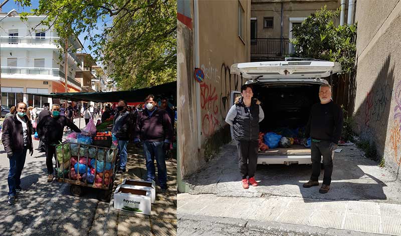Λαϊκή αγορά Κοζάνης: Αλληλεγγύη μέσα στην κρίση του κορωνοϊού