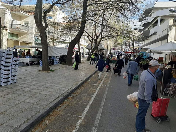 Χωροθέτηση εκθετών αλιευμάτων-ανθών στη Λαϊκή Αριστοτέλους