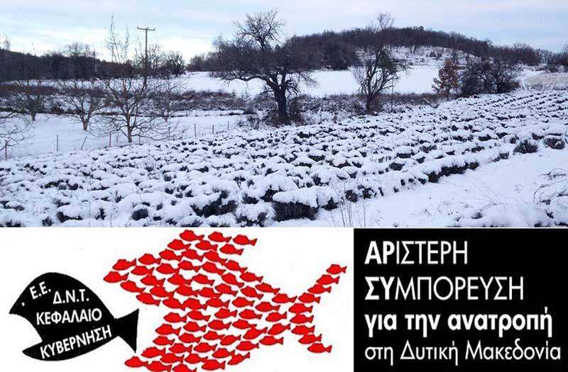 Να αποζημιωθούν οι αγρότες από τις καταστροφές λόγω παγετού
