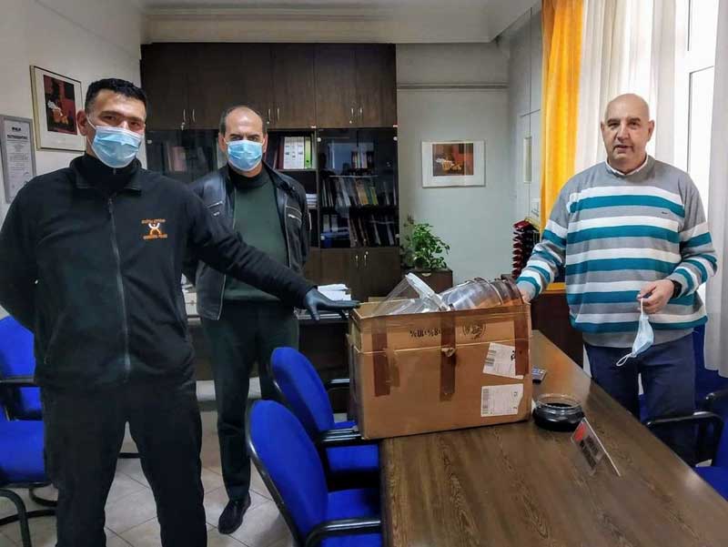 Δήμος Κοζάνης: Δωρεά προστατευτικών μασκών στο «Μαμάτσειο» Νοσοκομείο