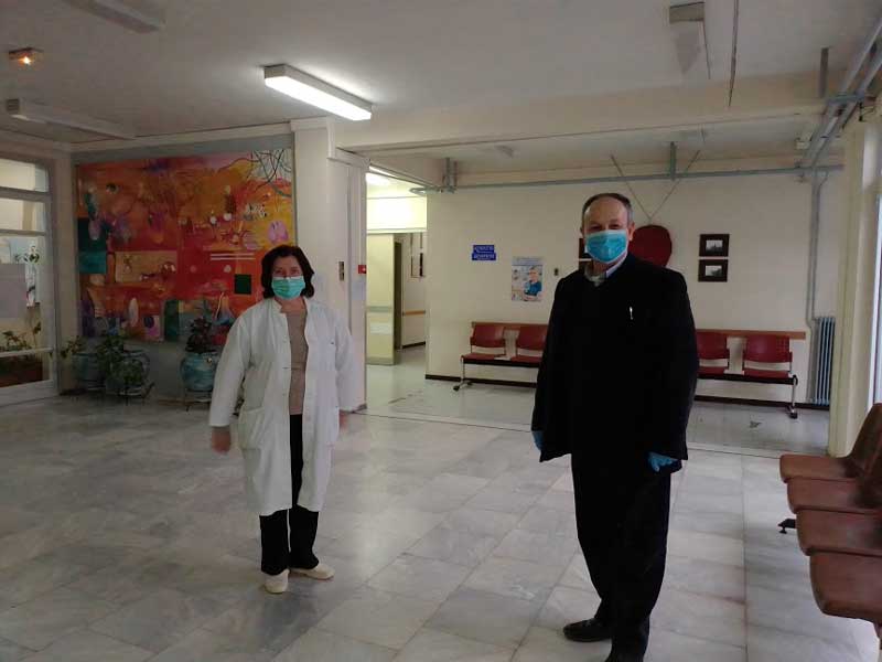 Το Κ.Υ. Δεσκάτης επισκέφτηκε ο περιφερειακός σύμβουλος Λάμπρος Χατζηζήσης