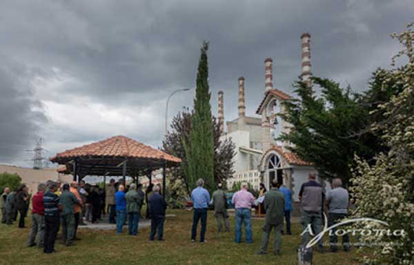Εορτασμός με την τέλεση αρτοκλασίας στο εκκλησάκι των Αγίων Κωνσταντίνου & Ελένης του ΑΗΣ Καρδιάς