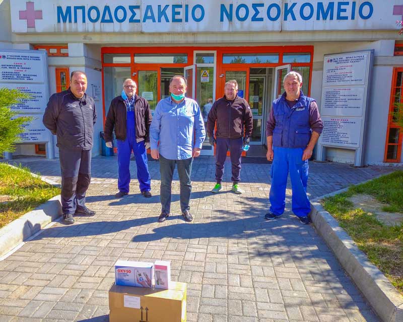 Δωρεά του Συλλόγου Επισκευαστών Μηχανοκίνητων Οχημάτων και Μηχανημάτων Εορδαίας στο Μποδοσάκειο