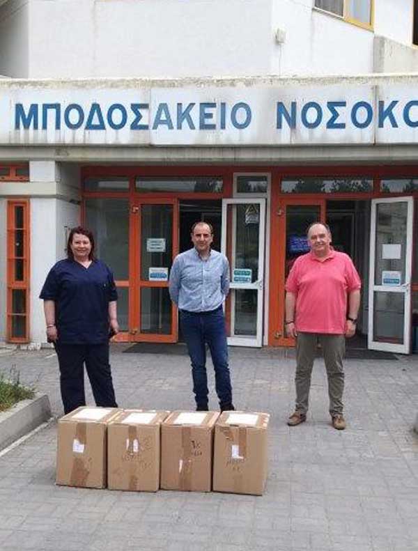 Δωρεά της Ergomedical-Μπάρμπας Τρύφων & ΣΙΑ Ε.Ε. στο “Μποδοσάκειο”
