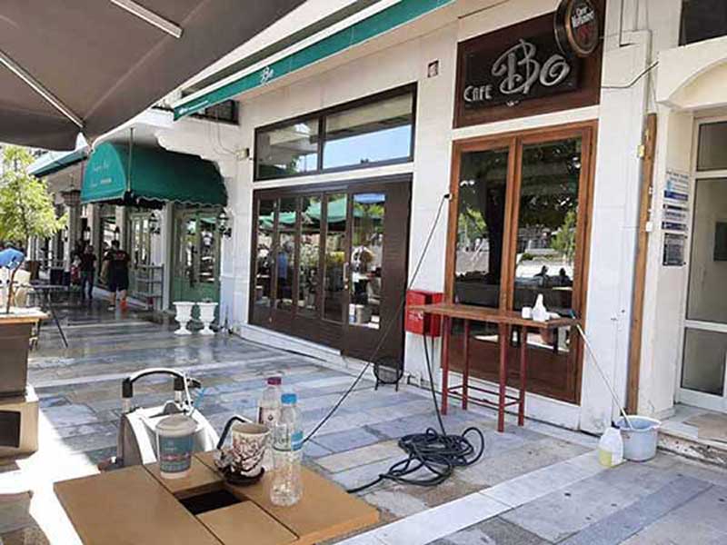 Τα καταστήματα εστίασης της Κοζάνης ετοιμάζονται για το αυριανό άνοιγμα