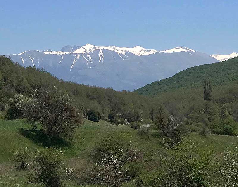 Φωτογραφία της ημέρας: Οι χιονισμένες κορυφές του Ολύμπου