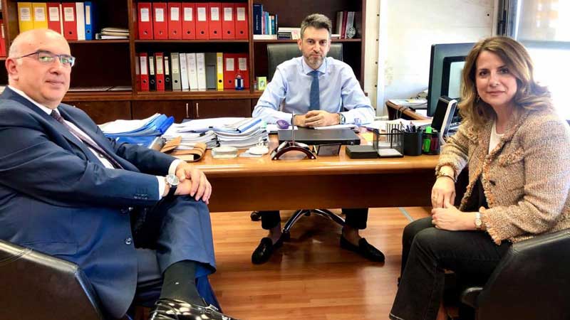 Συνάντηση του Μιχάλη Παπαδόπουλου με τον Γενικό Γραμματέα Επενδύσεων και ΕΣΠΑ κ. Δημήτρη Σκάλκο