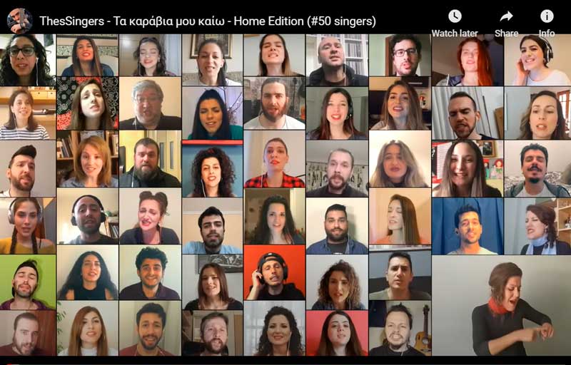 Οι ThesSingers… ξαναχτύπησαν με «τα καράβια μου καίω»