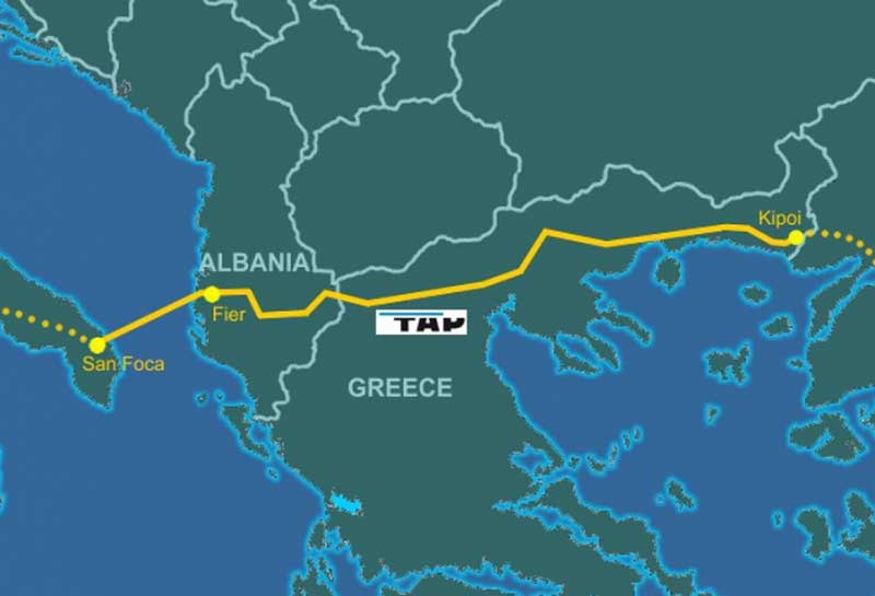 Χορήγηση Άδειας διαχείρισης φυσικού αερίου στην TAP AG για το ελληνικό τμήμα του Διαδριατικού Αγωγού – Τρία σημεία σύνδεσης σε περιοχές της Δυτικής Μακεδονίας