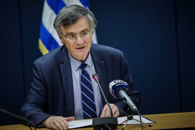 Τσιόδρας: Κανένας νέος θάνατος και μόλις πέντε νέα κρούσματα κορονοϊού