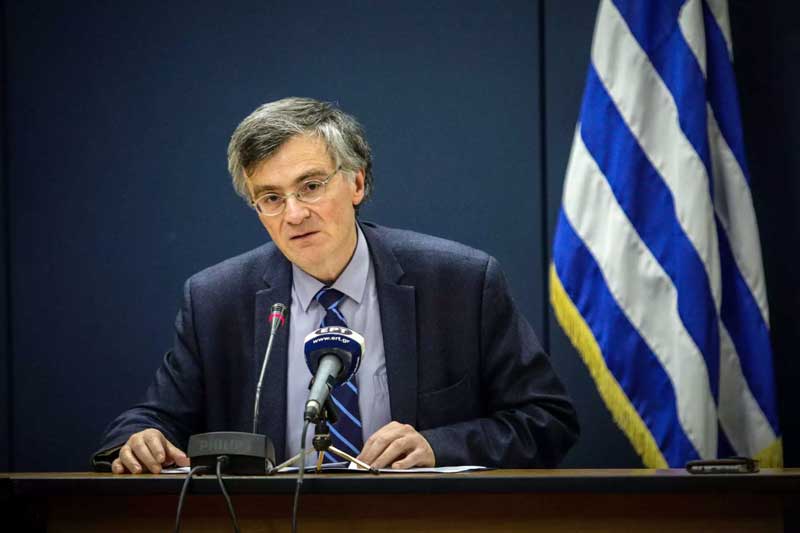 Τσιόδρας: 40 νέα κρούσματα κορονοϊού στην Ελλάδα και 160 νεκροί συνολικά